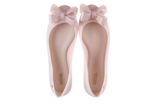 Baleriny Melissa Space Love VI Me Ad Beige, Beż, Guma
