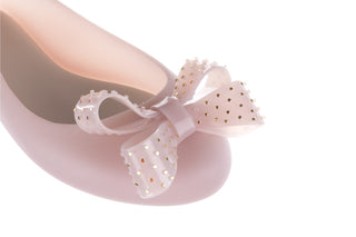 Baleriny Melissa Space Love VI Me Ad Beige, Beż, Guma