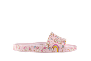 Klapki Melissa Beach Slide 3db IV Ad Pink Gold, Róż, Guma