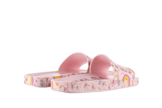 Klapki Melissa Beach Slide 3db IV Ad Pink Gold, Róż, Guma