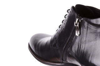 Trzewiki Brooman L9002-26-A13-R Black, Czarny, Skóra naturalna