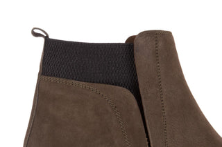 Botki Bayla-161 061-2004 Khaki, Zielony, Skóra naturalna