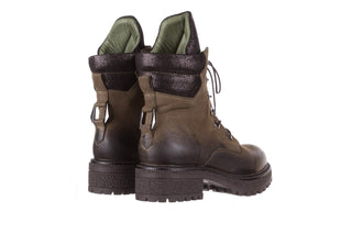 Trzewiki Bayla-161 050-0507 Khaki, Zielony, Skóra naturalna