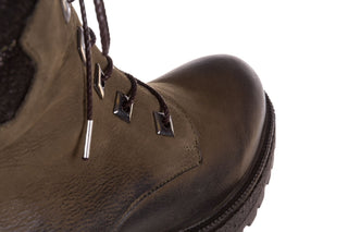 Trzewiki Bayla-161 050-0507 Khaki, Zielony, Skóra naturalna