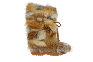 Śniegowce Oscar Baffy Red Fox 012078, Futro naturalne