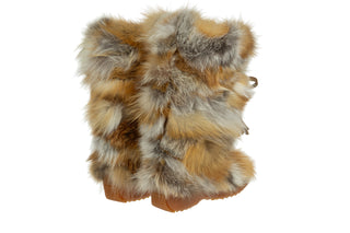 Śniegowce Oscar Baffy Red Fox 012078, Futro naturalne