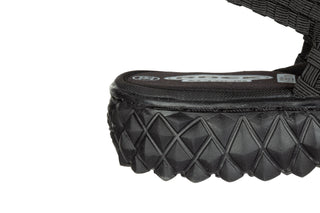 Sandały Rock Over Sandal Black 25 032080, Czarny, Materiał