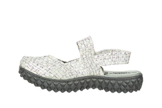 Sandały Rock Over Sandal Silver Bird 032082, Biały, Materiał
