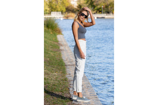 Półbuty HeyDude Wendy Rise Chambray Abyss Blue 003220, Niebieski, Materiał