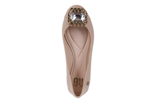 Baleriny T&G Fashion 11-086 Beige, Beż, Guma