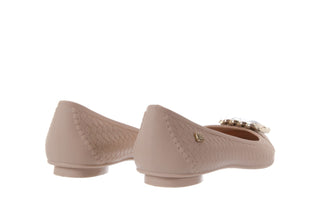 Baleriny T&G Fashion 11-086 Beige, Beż, Guma