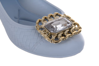 Baleriny T&G Fashion 11-086 Light Blue, Niebieski, Guma