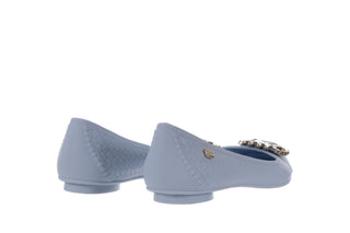 Baleriny T&G Fashion 11-086 Light Blue, Niebieski, Guma