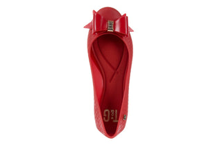 Baleriny T&G Fashion 11-087 Red, Czerwony, Guma