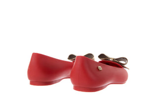 Baleriny T&G Fashion 11-092 Red, Czerwony, Guma