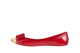 Baleriny T&G Fashion 11-102 Red, Czerowny, Guma