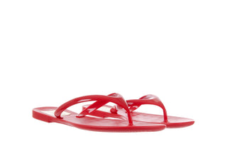 Klapki T&G Fashion 22-114 Red, Czerwony, Guma