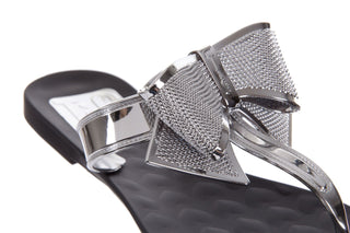 Klapki T&G Fashion 22-118 Black, Czarny/ Srebro, Guma
