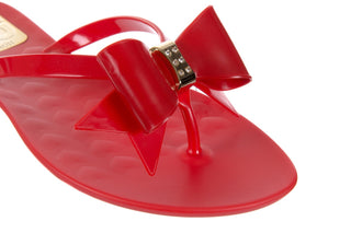 Klapki T&G Fashion 22-123 Red, Czerwony, Guma