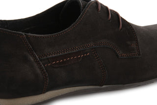 Półbuty Tresor-Ni 157 Czarny Ebony, Skóra naturalna