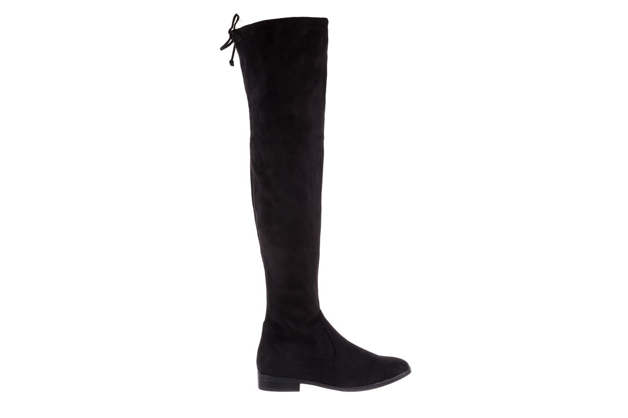 Kozaki bayla-175 16061-0396 black, czarny, materiał - buty zimowe - trendy - kobieta 7