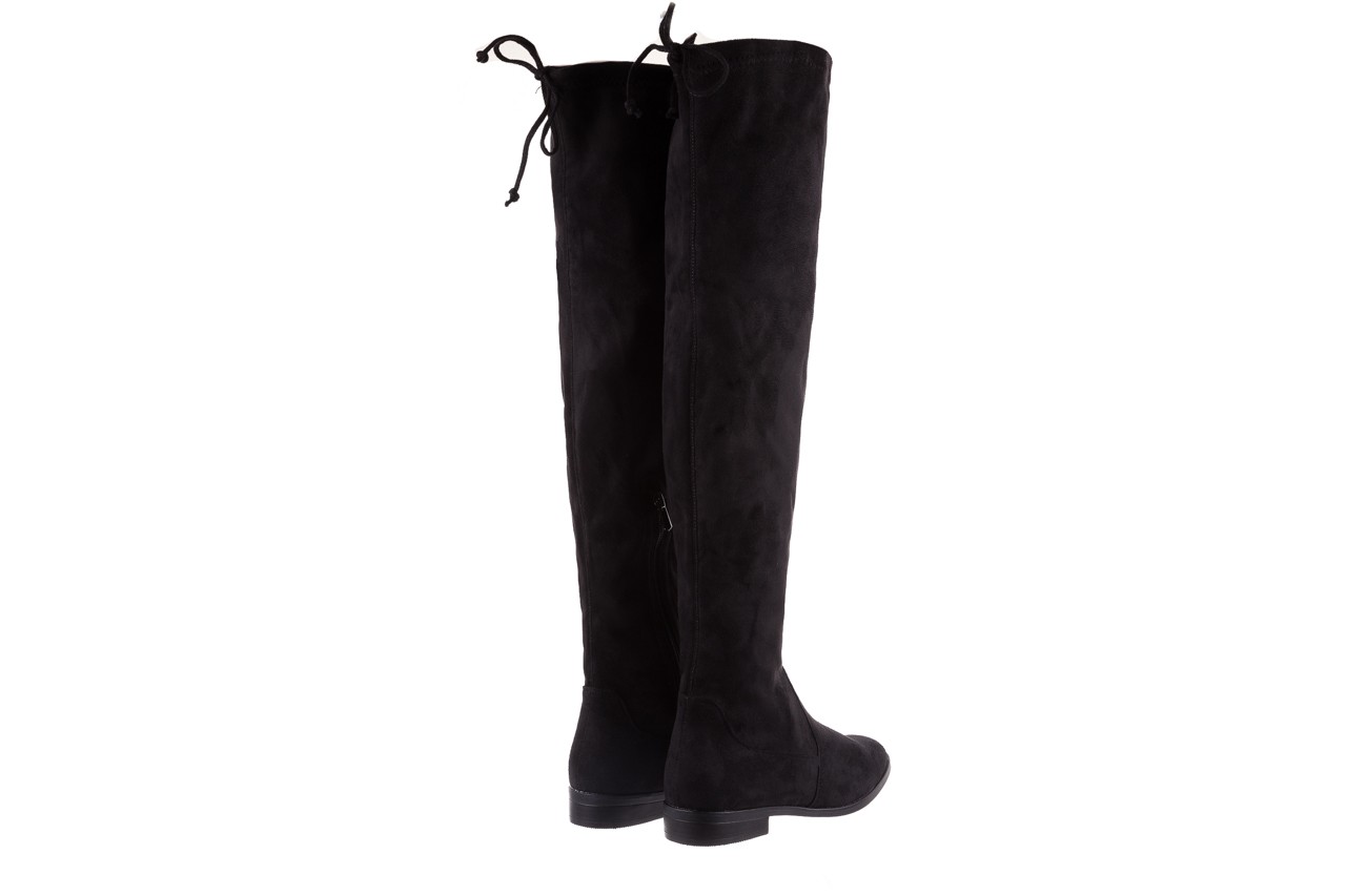Kozaki bayla-175 16061-0396 black, czarny, materiał - buty zimowe - trendy - kobieta 10