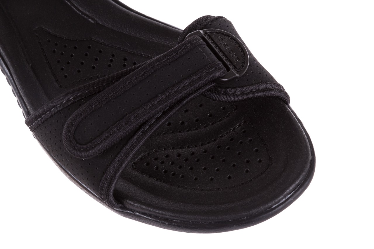 Sandały azaleia 322 363 nobuck black 17, czarny, materiał  - sandały - dla niej  - sale 11