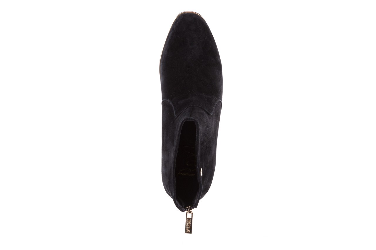 Botki bayla-018 1758-x7 black 17, czarny, skóra naturalna  - buty zimowe - trendy - kobieta 12
