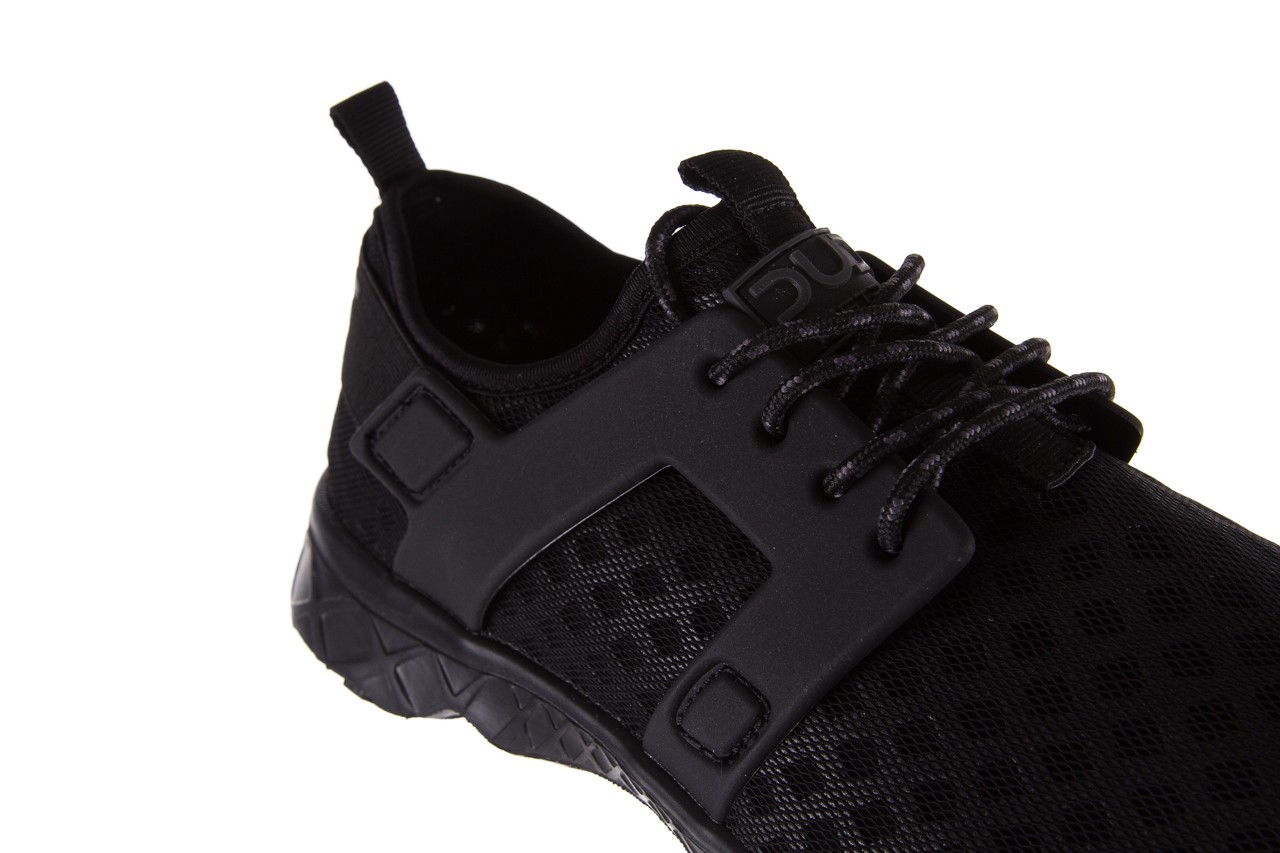 Półbuty heydude mistral total black, czarny, materiał  - buty męskie - mężczyzna 13