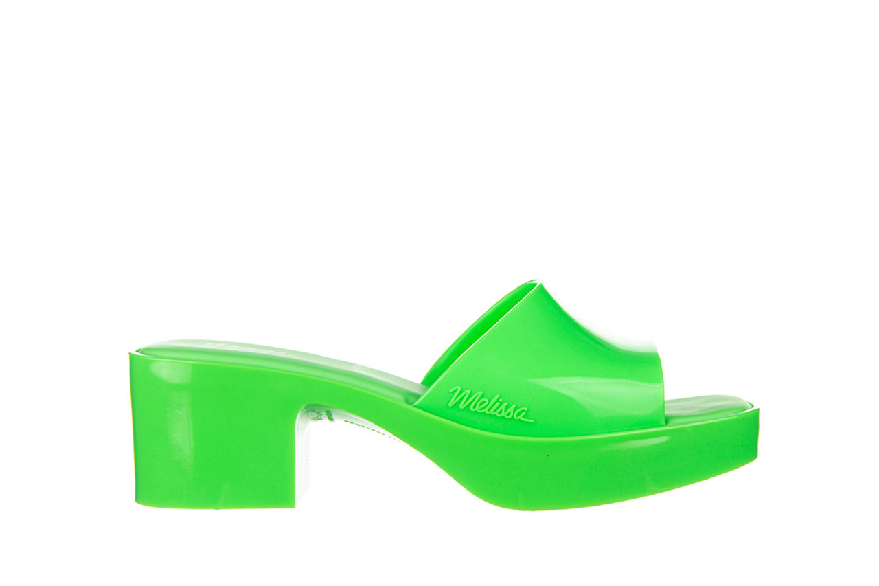 Klapki melissa shape ad green 010395, zielony, guma - gumowe/plastikowe - klapki - buty damskie - kobieta 6
