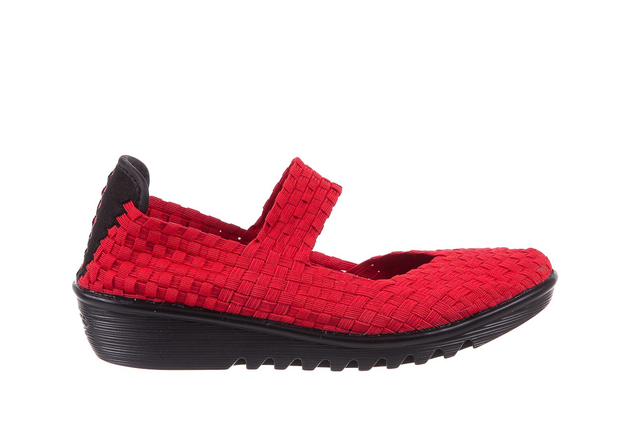 Półbuty rock brixton red, czerwony, materiał  - obuwie sportowe - dla niej  - sale 6