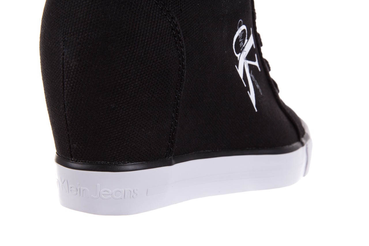 Calvin klein jeans ritzy canvas black - obuwie sportowe - buty damskie - kobieta 12