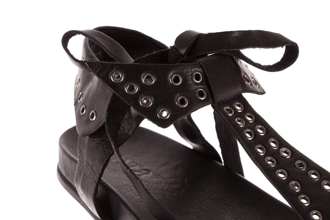 Sandały bayla-163 17-178 black, czarny, skóra naturalna  - rzymianki / gladiatorki - sandały - buty damskie - kobieta 12