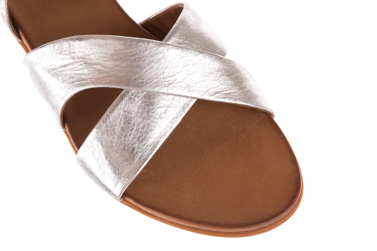 Bayla-163 17-116 silver - płaskie - sandały - buty damskie - kobieta 11
