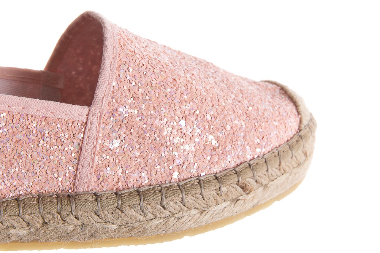 Espadryle bayla-115 101003 fiesta rosa, róż, materiał  - espadryle - buty damskie - kobieta 12