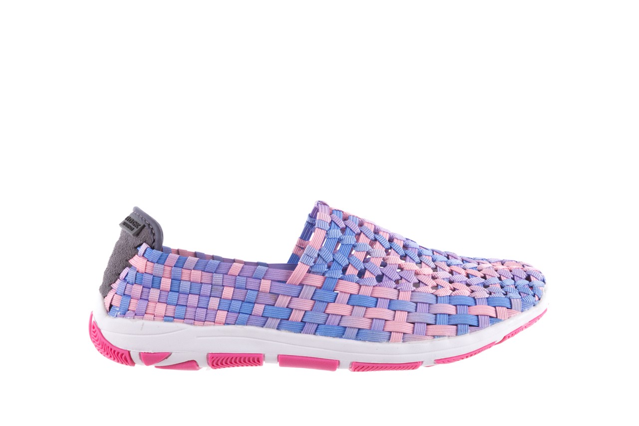 Półbuty rock drill horn pink purple smoke, róż/fioletowy/niebieski, materiał  - obuwie sportowe - buty damskie - kobieta 6