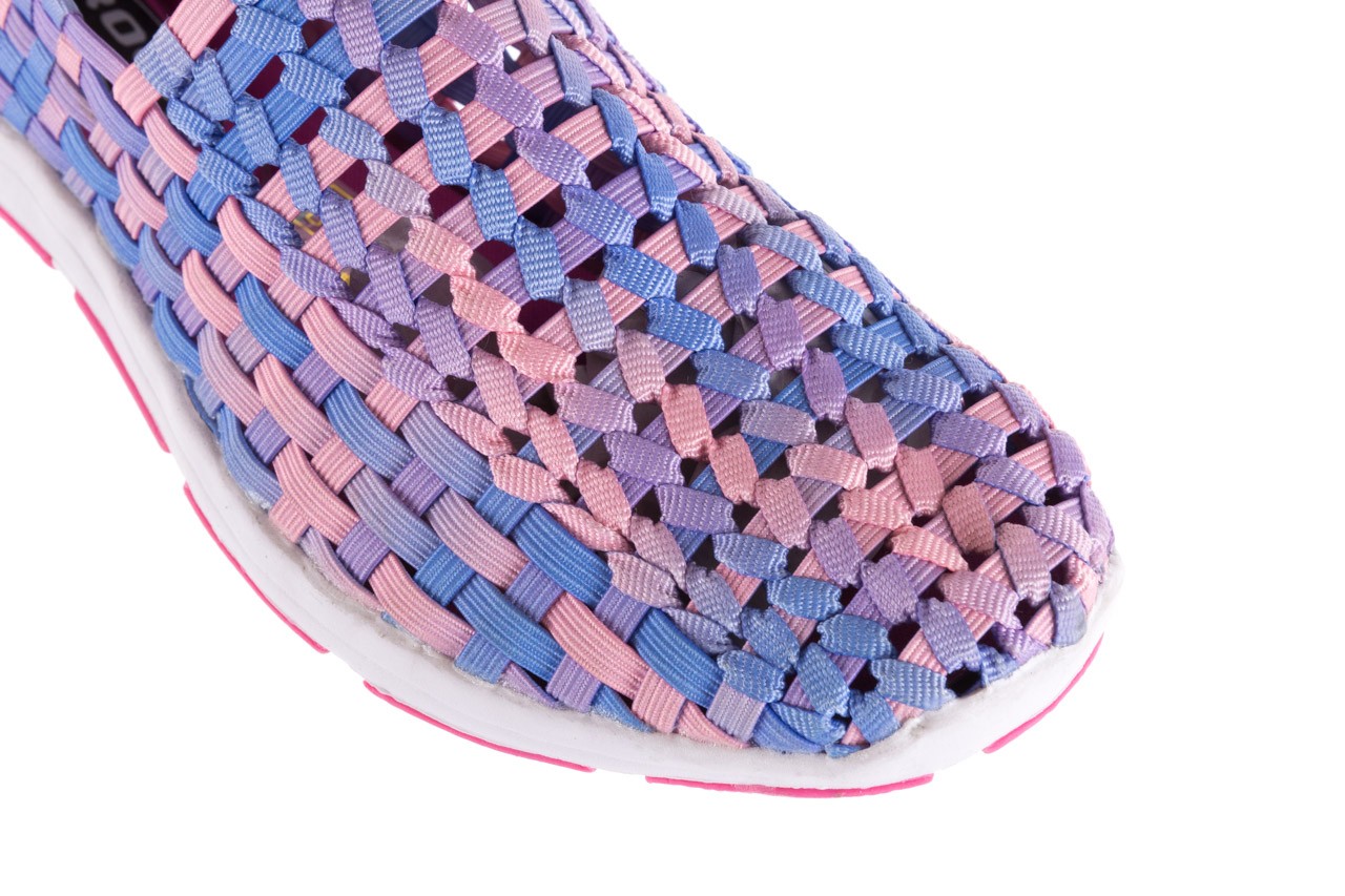 Półbuty rock drill horn pink purple smoke, róż/fioletowy/niebieski, materiał  - obuwie sportowe - buty damskie - kobieta 10