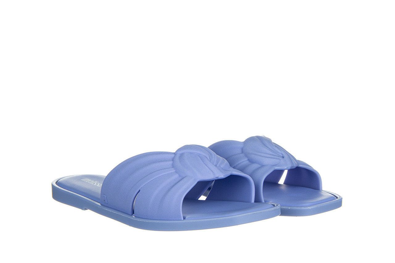 Klapki melissa plush ad blue 010392, niebieski, guma - gumowe/plastikowe - klapki - buty damskie - kobieta 7