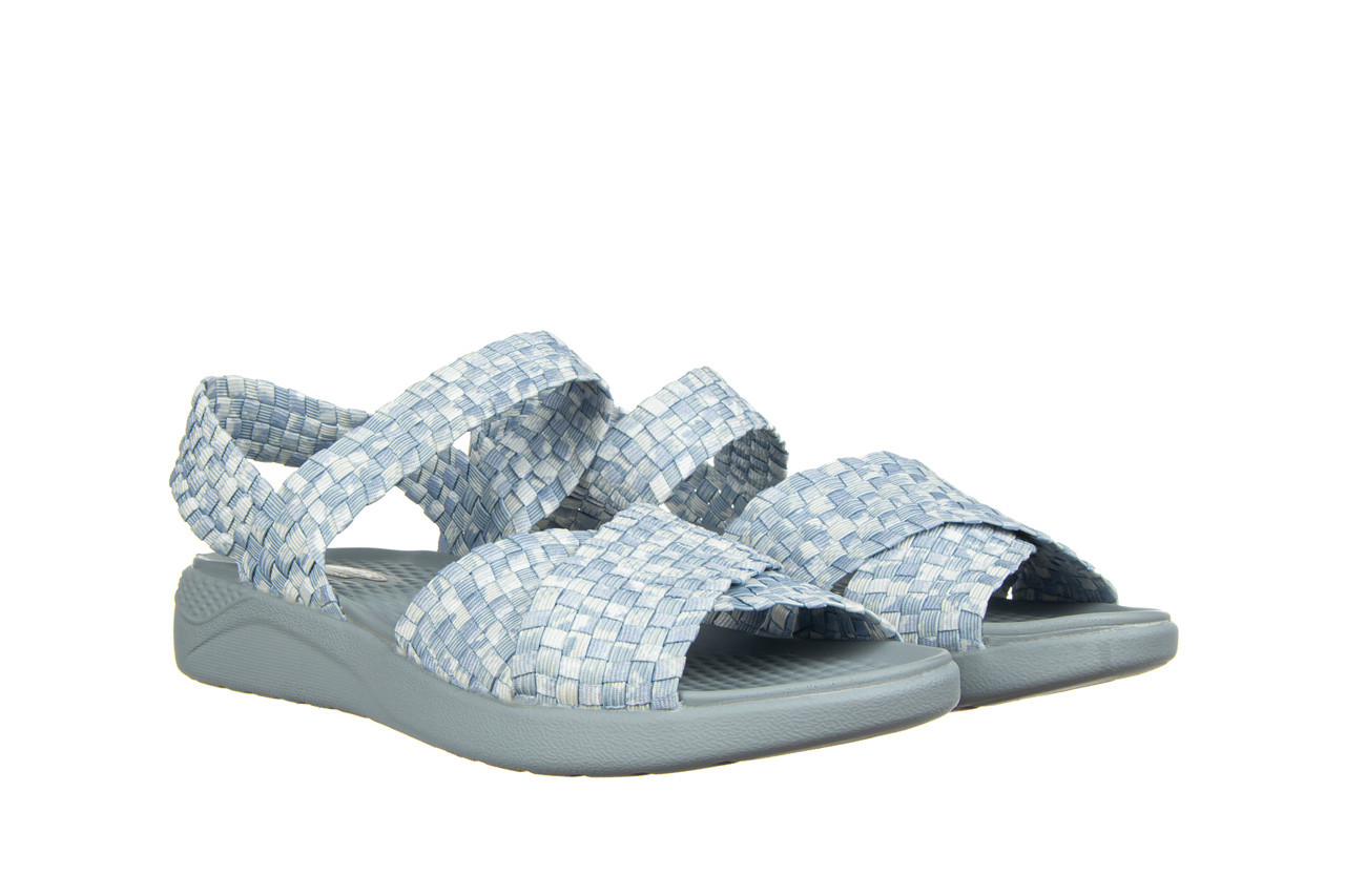 Sandały rock erika perena blue sm 032890, wielokolorowe, materiał - na platformie - sandały - buty damskie - kobieta 7