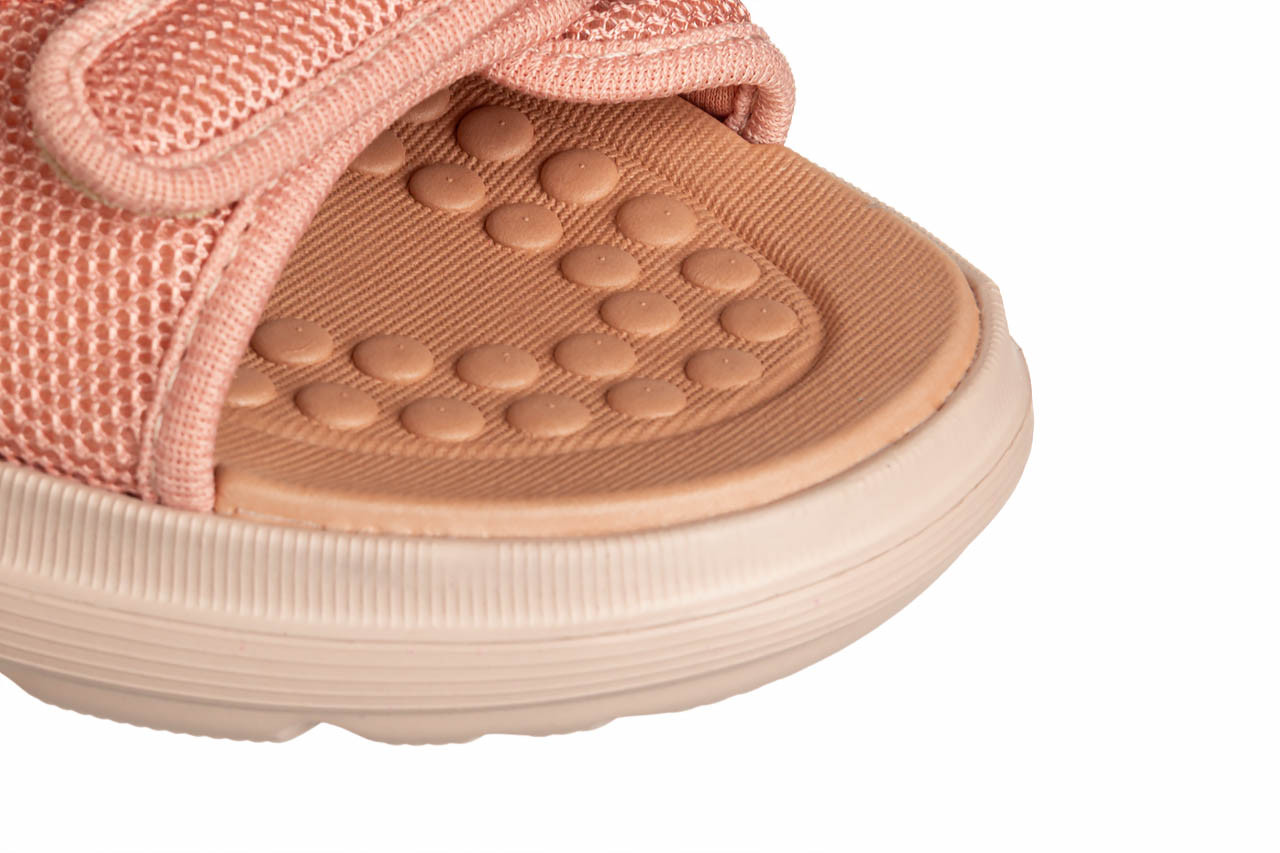 Sandały azaleia greice soft papete nude 198048, różowy, materiał - azaleia - nasze marki 15