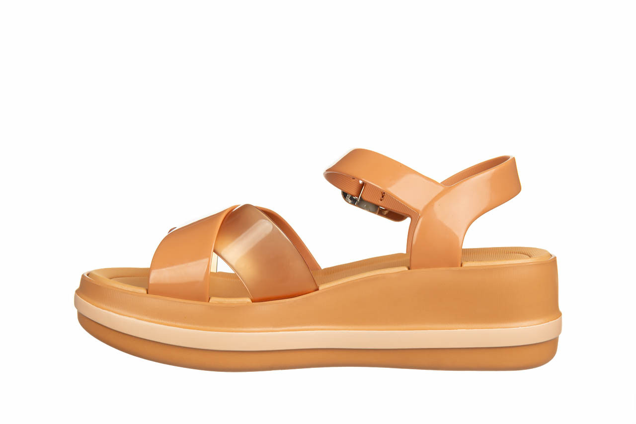 Sandały azaleia marie sandal plat fem dark brown 198050, brązowy, tworzywo - płaskie - sandały - buty damskie - kobieta 9