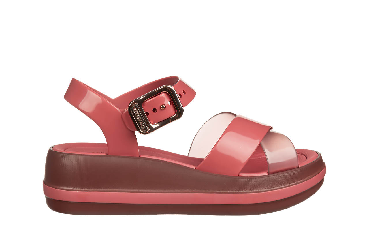 Sandały azaleia marie sandal plat fem red 198052, różowy 7