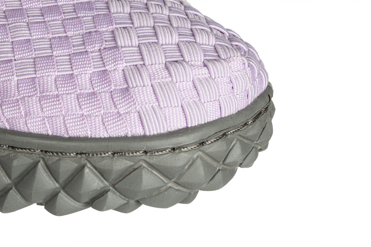 Sandały rock over sandal violet, fioletowy, materiał - nowości 13
