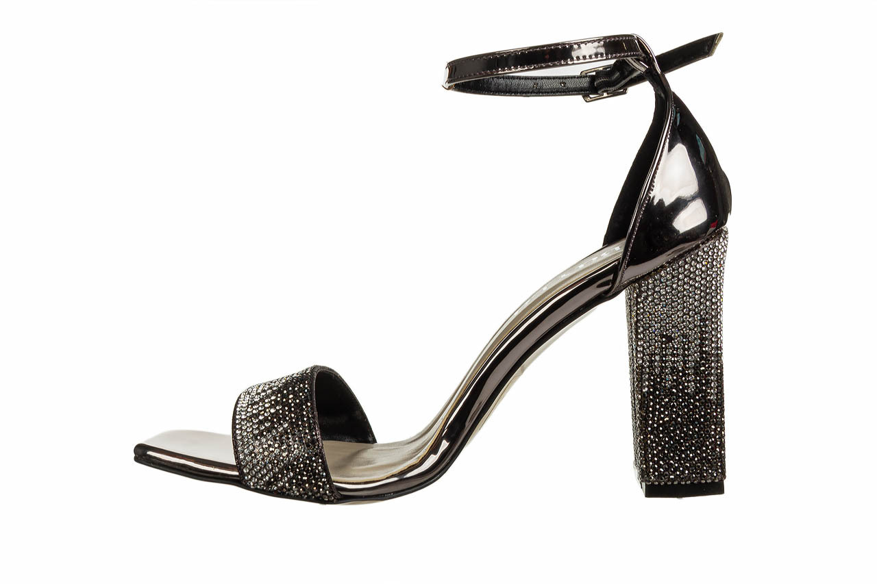 Sandały bayla-187 2521 platinum mirror 187153, czarny, skóra ekologiczna  - sandały - buty damskie - kobieta 8