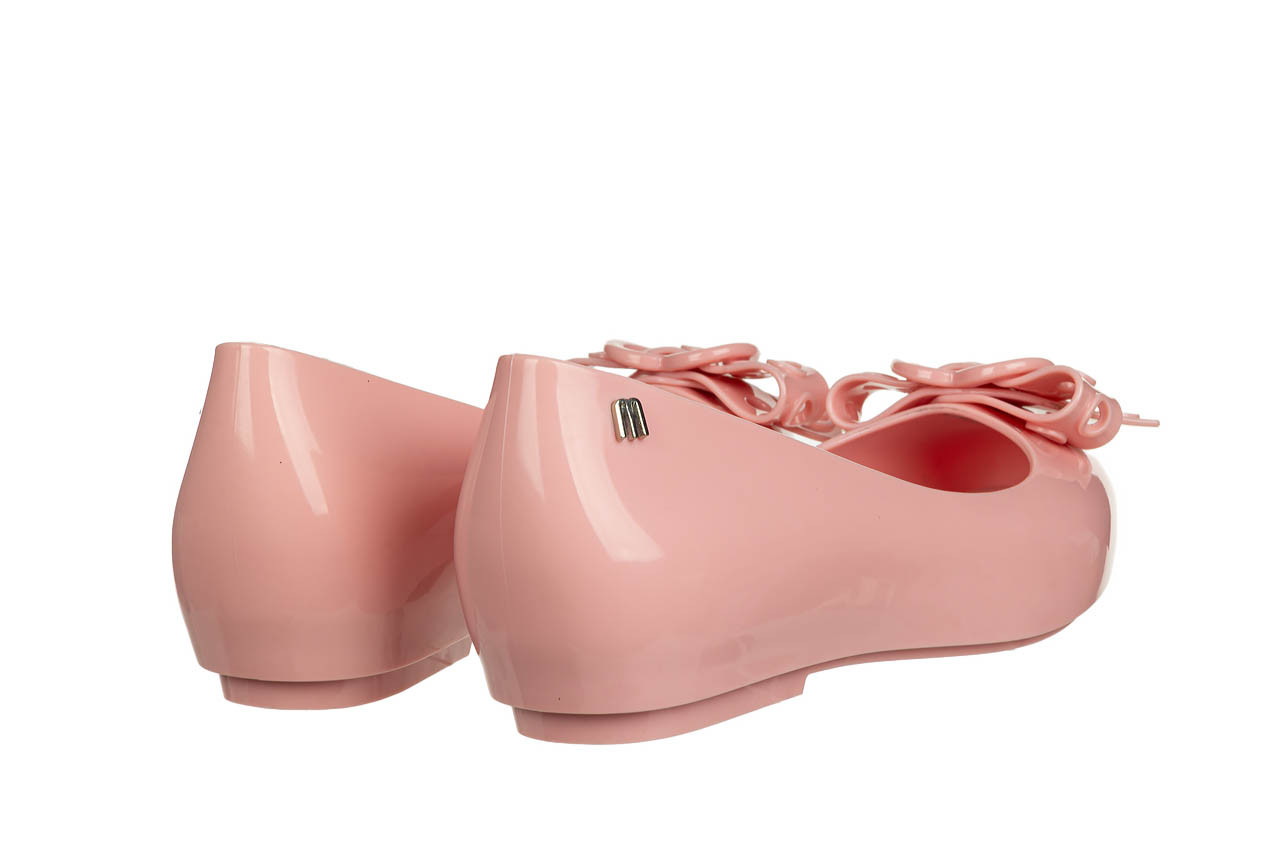 Baleriny melissa dora hot ad pink 010455, różowy, guma - na koturnie - półbuty - buty damskie - kobieta 10