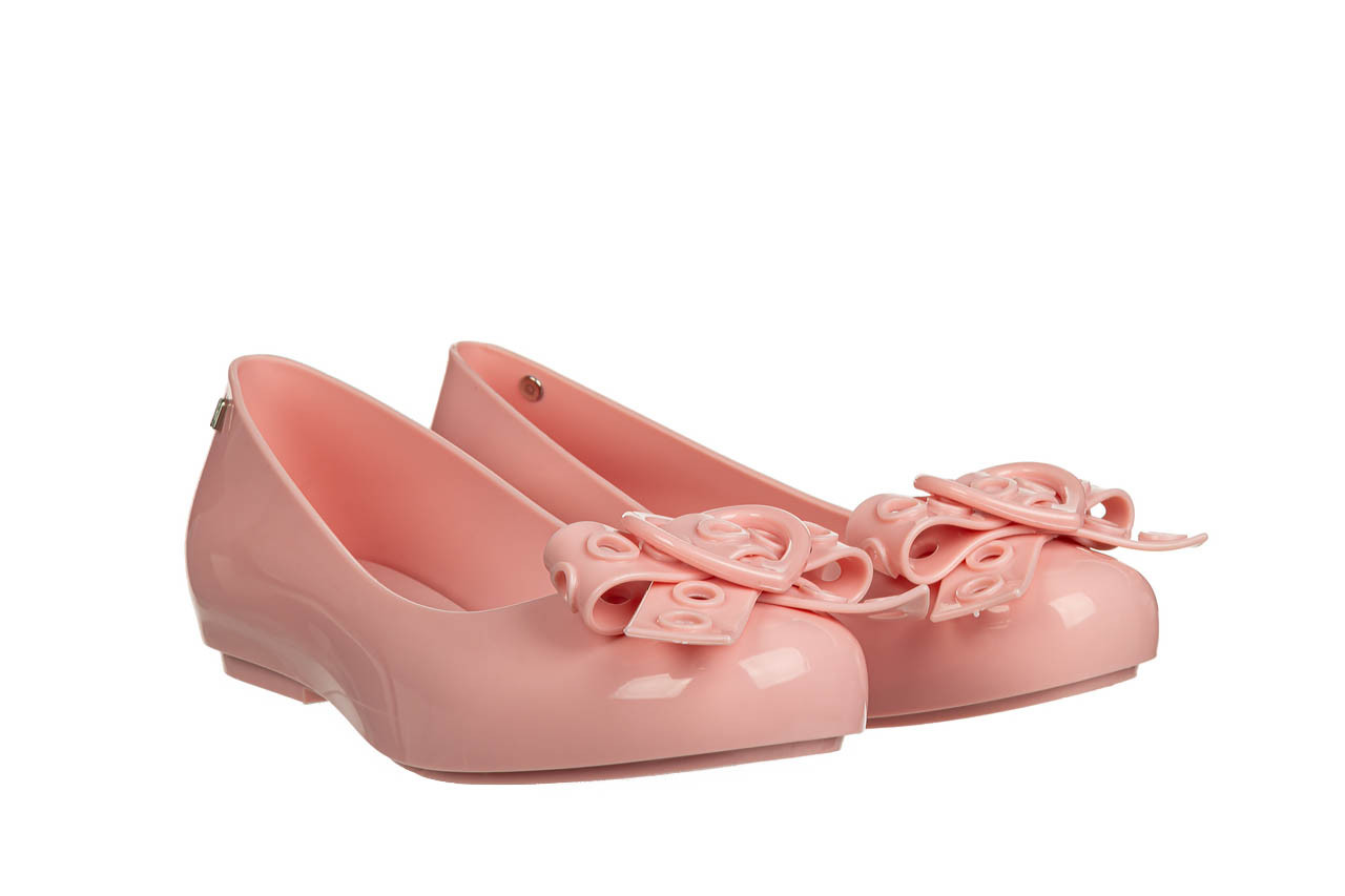 Baleriny melissa dora hot ad pink 010455, różowy, guma - baleriny - buty damskie - kobieta 8