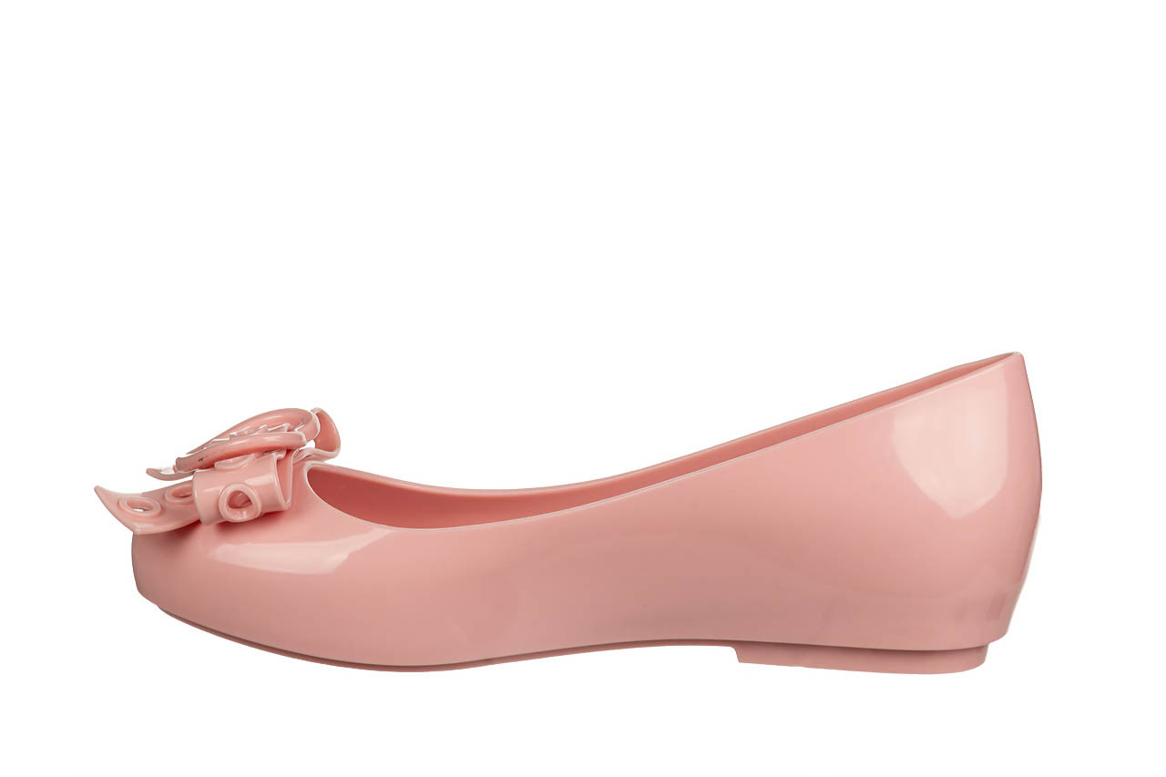 Baleriny melissa dora hot ad pink 010455, różowy, guma - baleriny - buty damskie - kobieta 9