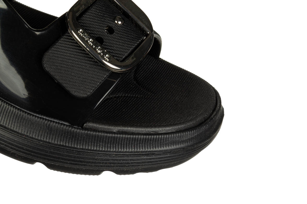 Klapki azaleia cida soft tam black 198041, czarny, tworzywo - gumowe/plastikowe - klapki - buty damskie - kobieta 18