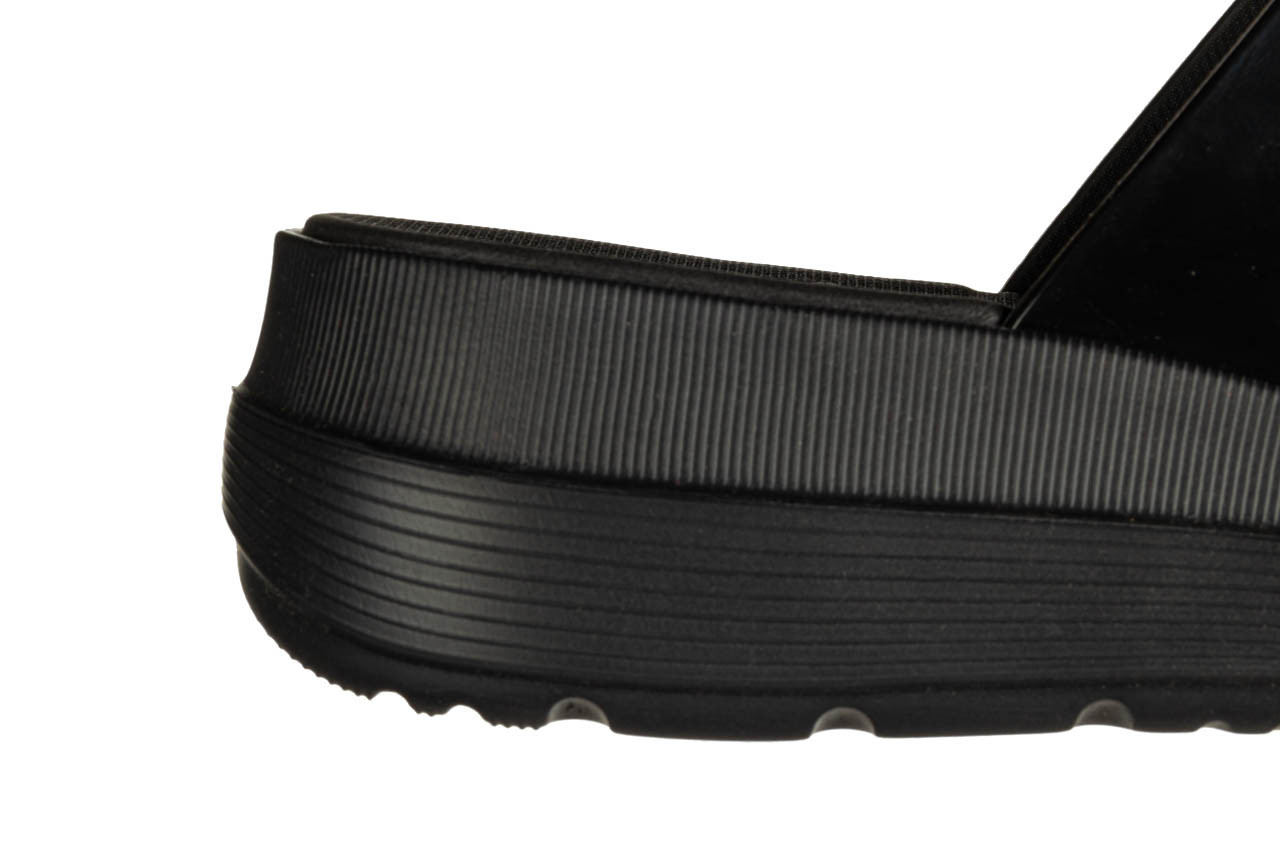 Klapki azaleia cida soft tam black 198041, czarny, tworzywo - gumowe/plastikowe - klapki - buty damskie - kobieta 17