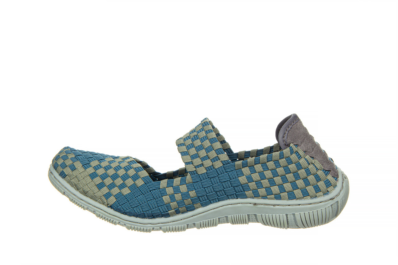 Półbuty rock cape town bluegrass 032935, niebieski, materiał - obuwie sportowe - buty damskie - kobieta 9